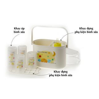 Hộp Úp Bình Sữa Có Nắp Richell