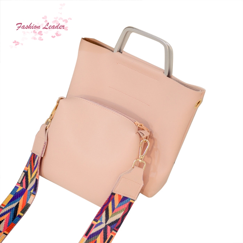 Bộ sản phẩm 2 túi và bóp kích thước lớn làm từ da PU | BigBuy360 - bigbuy360.vn