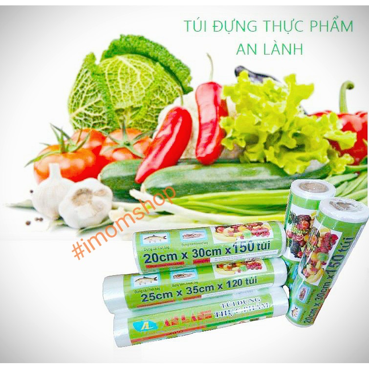 [Mã 267FMCGSALE giảm 8% đơn 500K] SIÊU RẺ - CUỘN TÚI ĐỰNG THỰC PHẨM AN LÀNH.