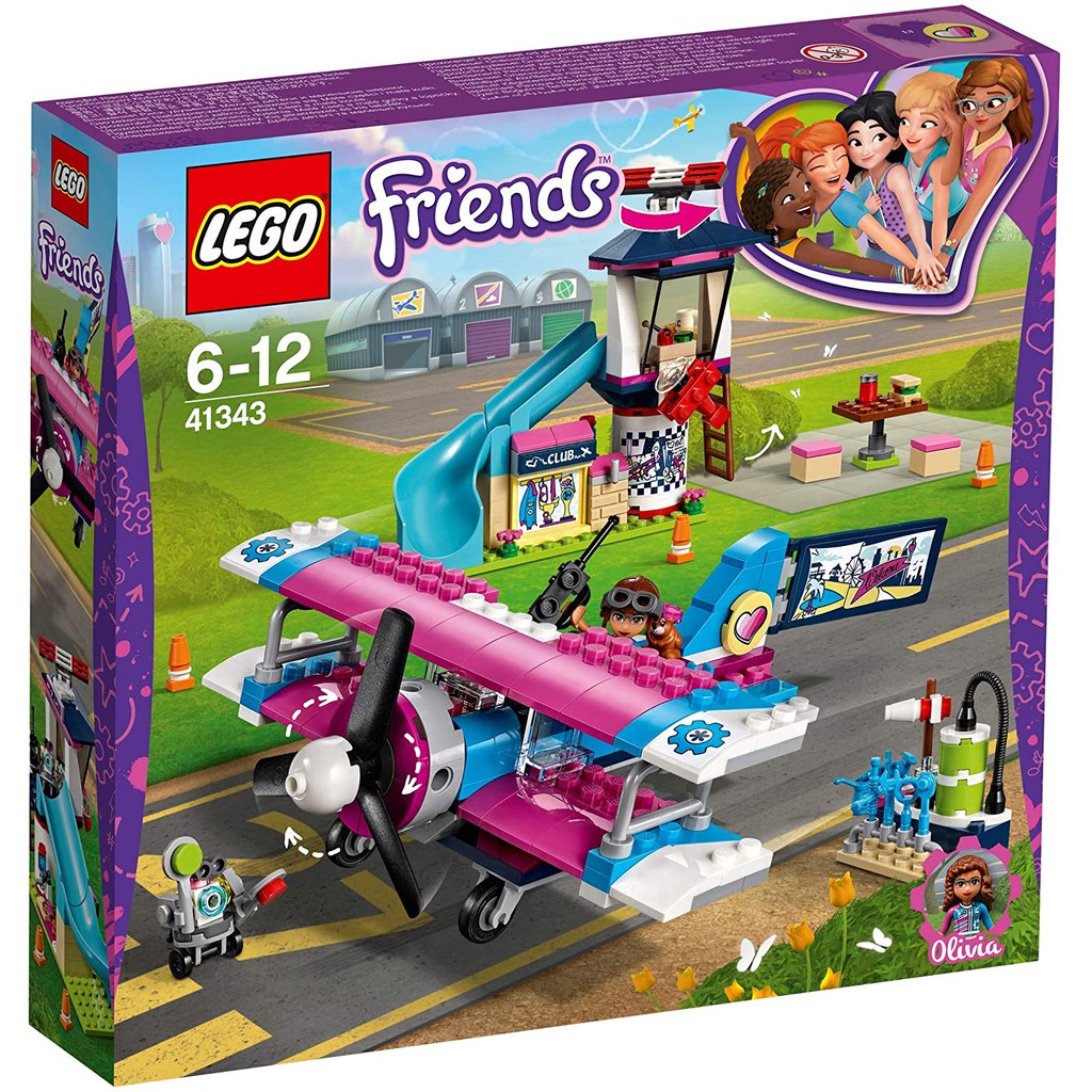 Đồ chơi LEGO FRIENDS - Chuyến Bay Khám Phá Thành Phố Heartlake - Mã SP 41343