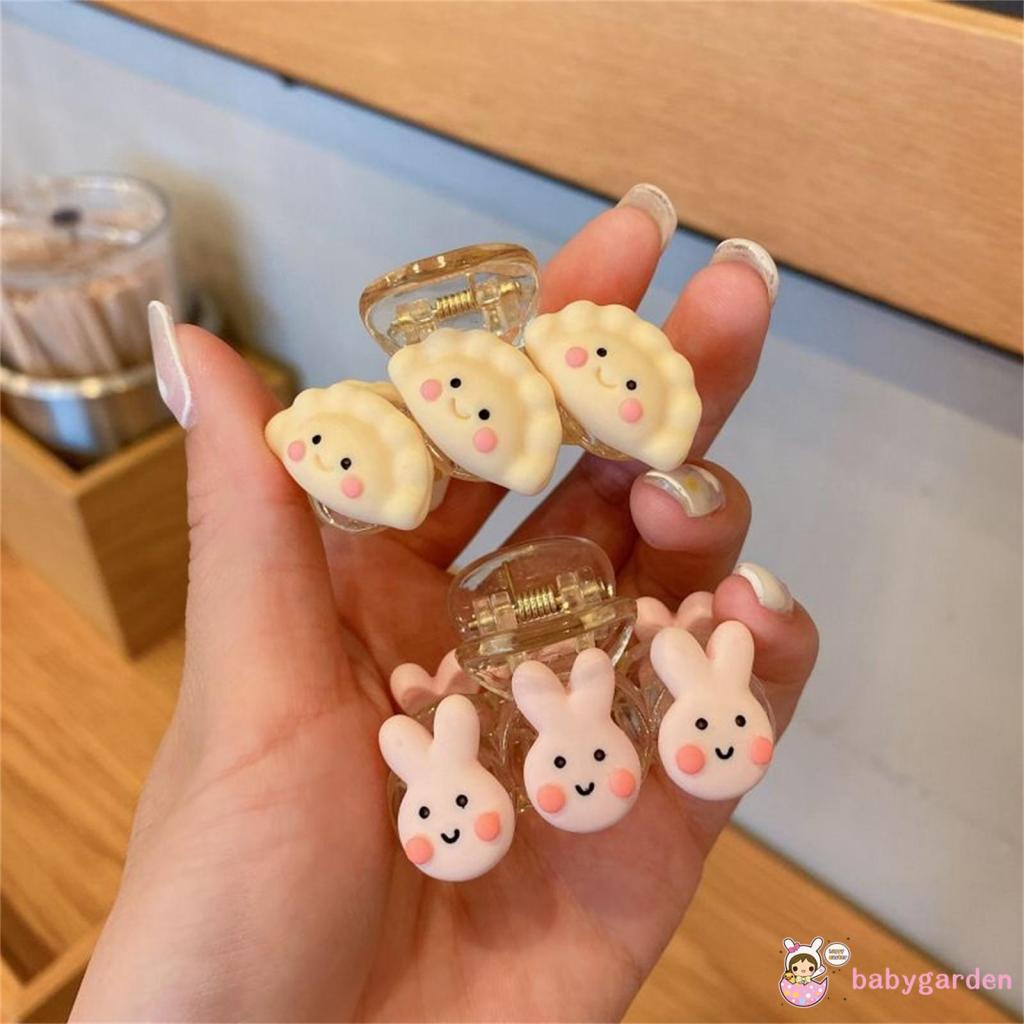 Kẹp tóc mini bằng nhựa họa tiết hoạt hình dễ thương cho bé gái