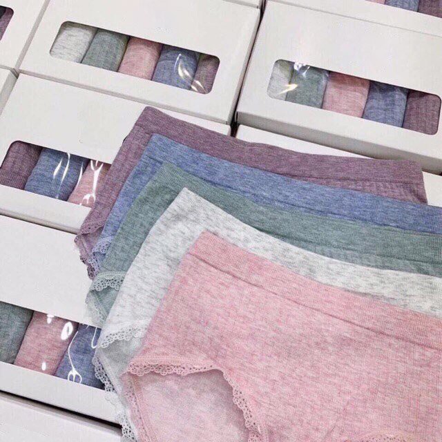 Quần Lót Muối Tiêu Kháng Khuẩn Xuất Nhật Vải Sợi Tre Kháng Khuẩn - Hanlly Fashion Thời Trang Nữ | BigBuy360 - bigbuy360.vn