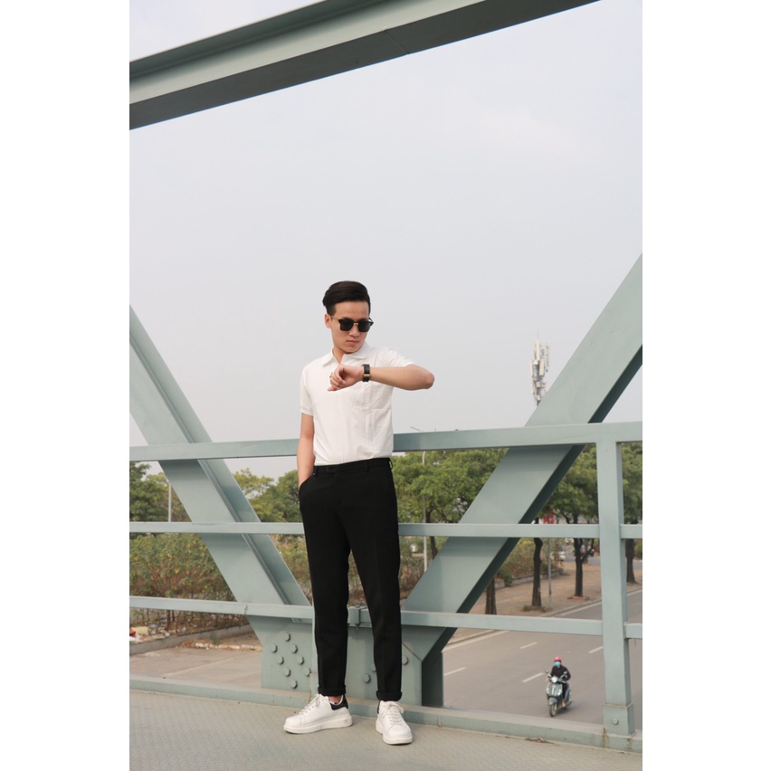 Áo Polo Nam Trơn Basic Chất Cotton Xịn Chuẩn Form Trẻ Trung Năng Động - AC83