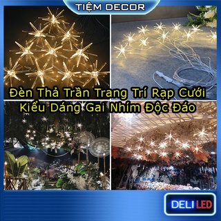 Đèn Led Trang Trí Hình Nhím⚡𝗠𝗔̂̃𝗨 𝗠𝗢̛́𝗜 𝟮𝟬𝟮3⚡ Đèn Trang Trí Tiệc Cưới, thả trần đám cưới, Decor Trang Trí Nhà Cửa
