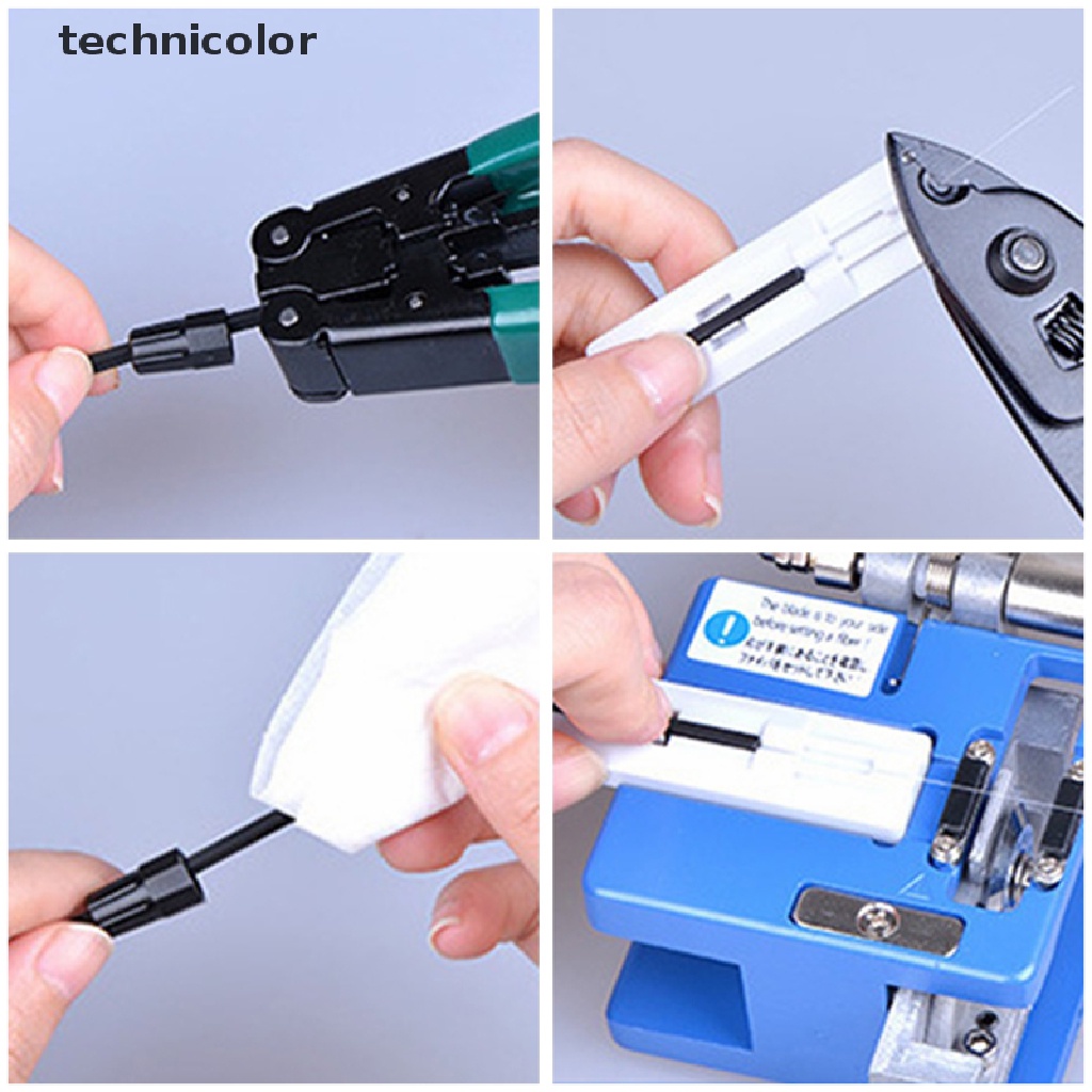 technicolor 10pcs Single-Mode Fiber Optic SC/UPC Quick Fast Field Assembly Connector Cable TYG