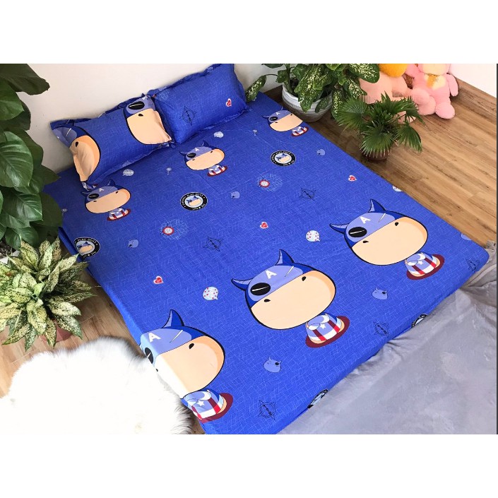 Free ship Bộ Ga Gối Poly 1m6 caishopnqueen-20