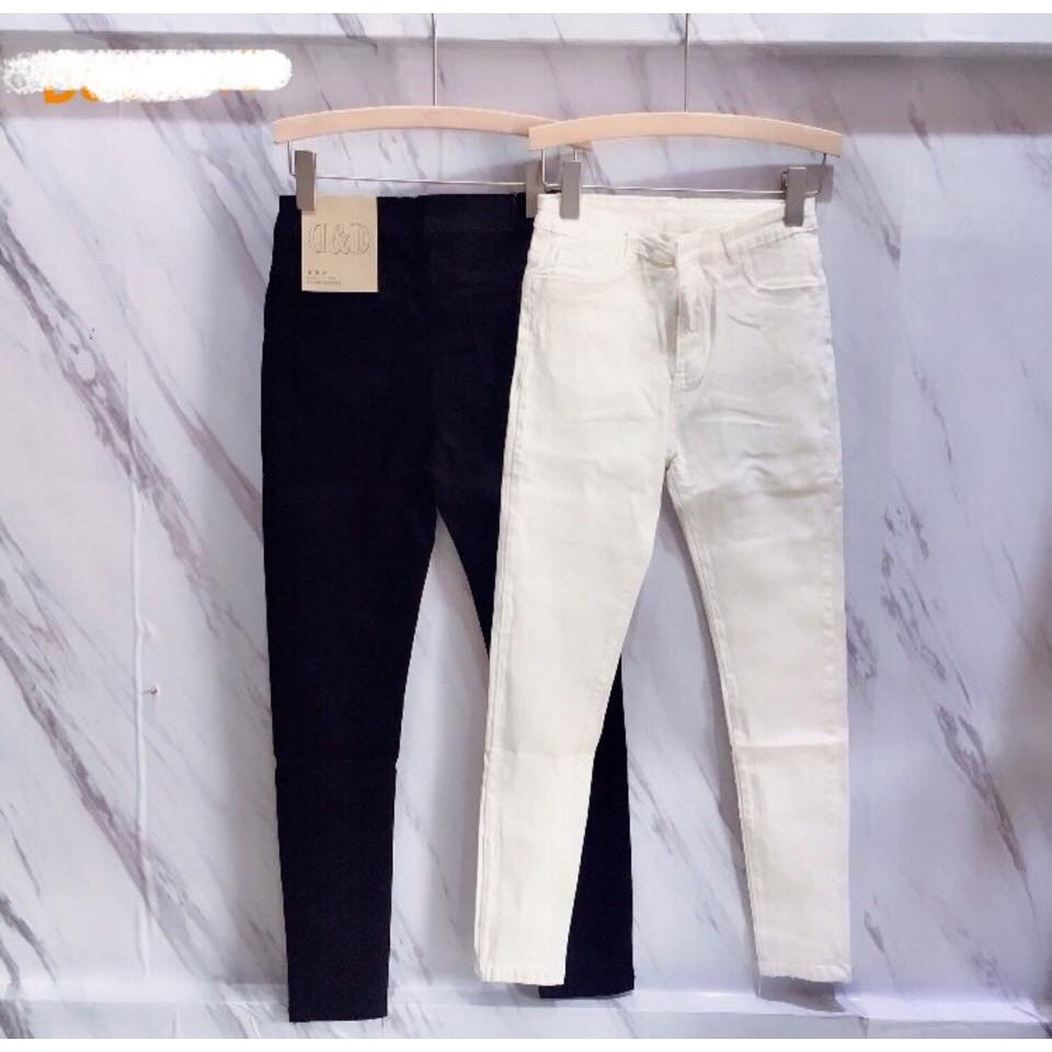 Quần jeans giấy nữ, quần bò giấy body co giãn không xù, hàng Quảng Châu