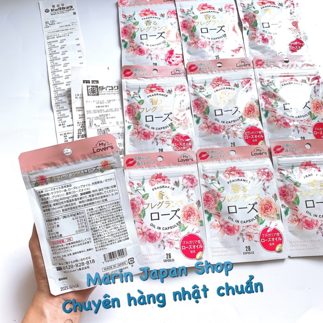 (Mẫu mới,đủ 2 hương)Viên hàm hương tinh dầu thơm giúp cơ thể toả mùi hương thơm tự nhiên từ bên trong Nhật Bản | BigBuy360 - bigbuy360.vn