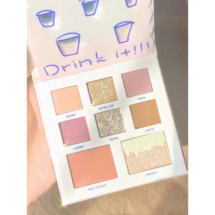 Phấn mắt DIKALU trà sữa Milktea Palette (DKL38)