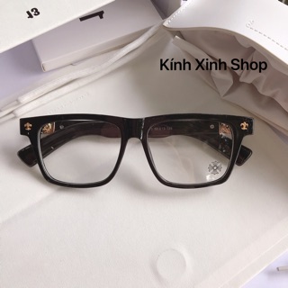 Kính gọng CHROME Mắt vuông - Hottrends
