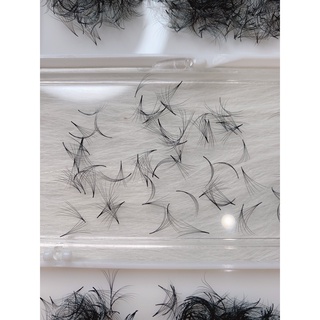 Mi Fan 6D Dày 0.07 (1 hộp 1000 fan), mi bao đen, mềm mại, bao bắt keo , dùng nối mi volume