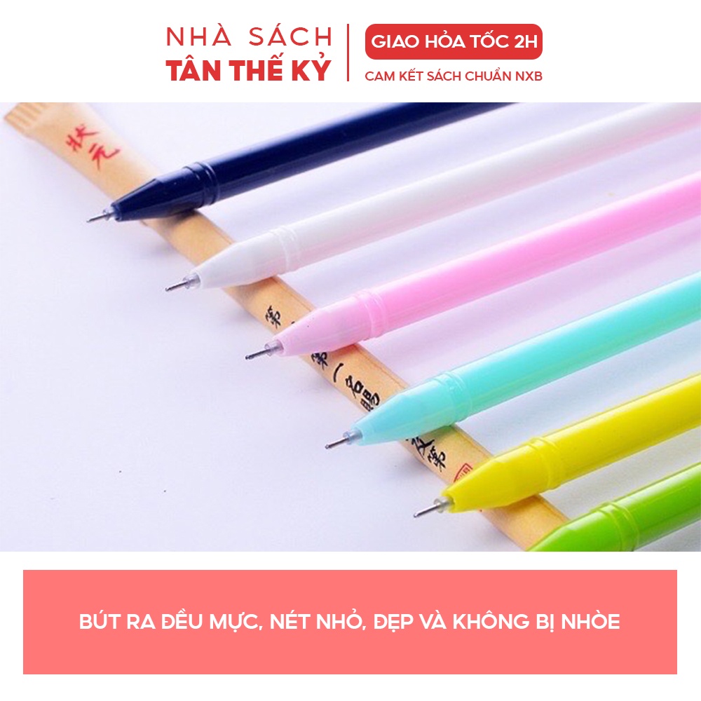 Bút mực nước gel đen Pison 0.5mm nhiều hình ngộ nghĩnh