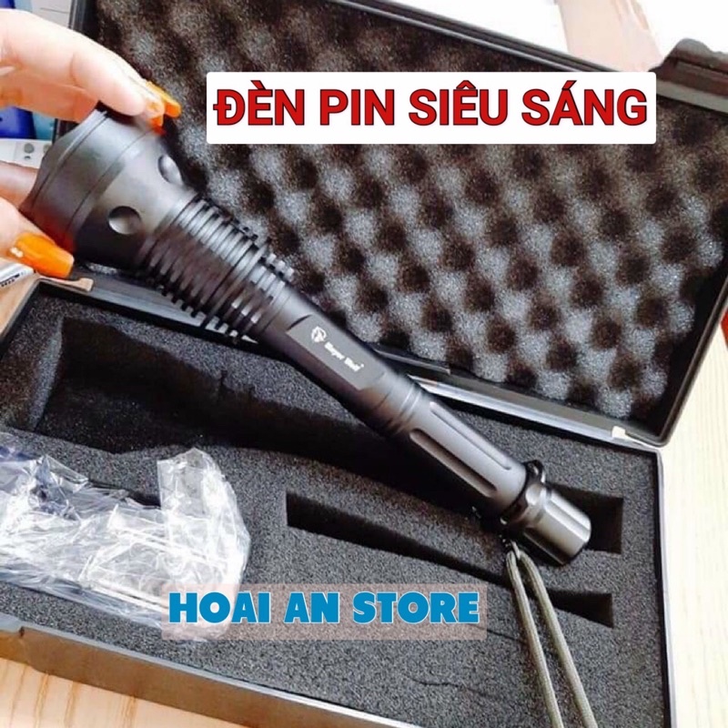 ĐÈN PIN TÍCH ĐIỆN SIÊU SÁNG 5 CHẾ ĐỘ LY-S015-T6 MAYOR WOLF