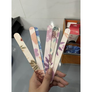 Dũa mỏng - dũa hoa -  dũa mòng tay combo 2