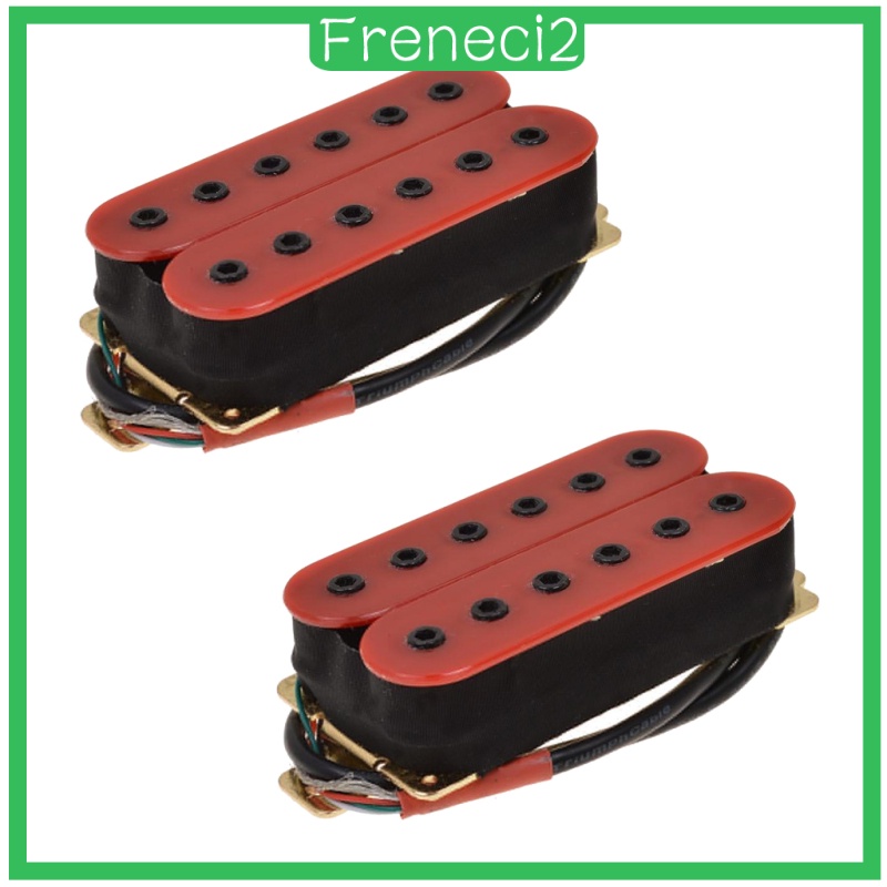Pickup Freneci2 Humbucker Màu Đỏ Cho Đàn Guitar Điện