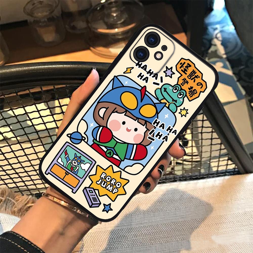 Ốp lưng iPhone Roro siêu nhân chống sốc cho iPhone 6/6pl/6s/6spl/7/7pl/8/8pl/x/xs/11/12/13/pro/max - Chinchincase