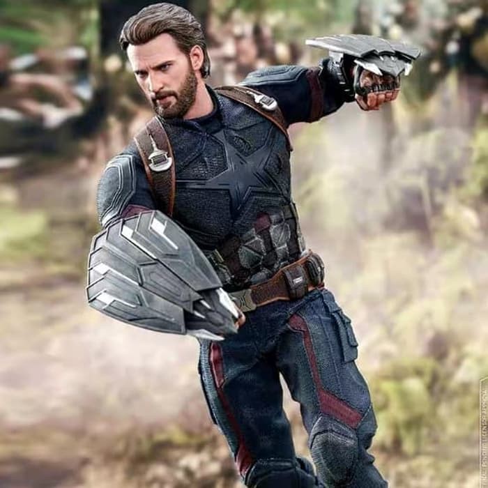 Mô Hình Khiên Captain America Trong Phim Avenger 3 Infinity War