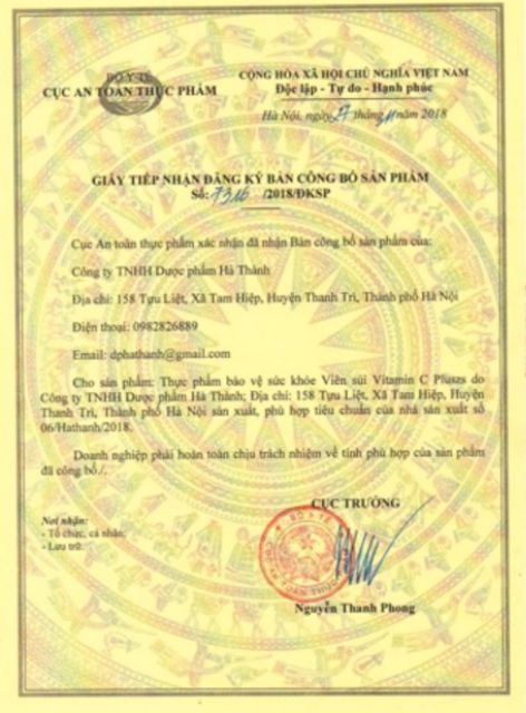 ✅ VIÊN BỔ SỦI VỊ CHANH DÂY TUP 20 viên