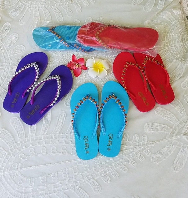 Dép Nữ Xỏ Ngón Dép Tông Nữ Quai Đính Ngọc/ Sò Ốc Sang Chảnh Size 35-38 - Hàng Thái Lan - Lucky Girl shop