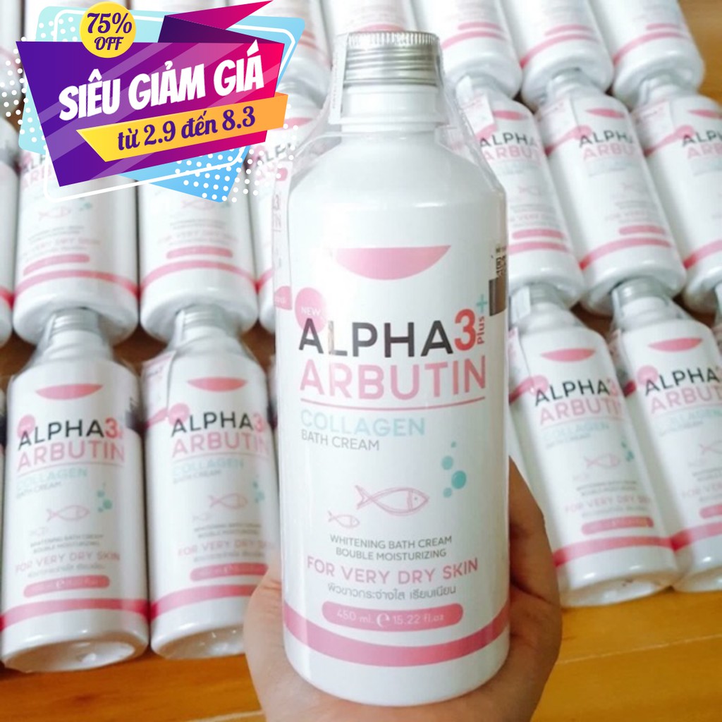 Sữa tắm collagen alpha 250ml -Hàng Xách Tay Thái Lan