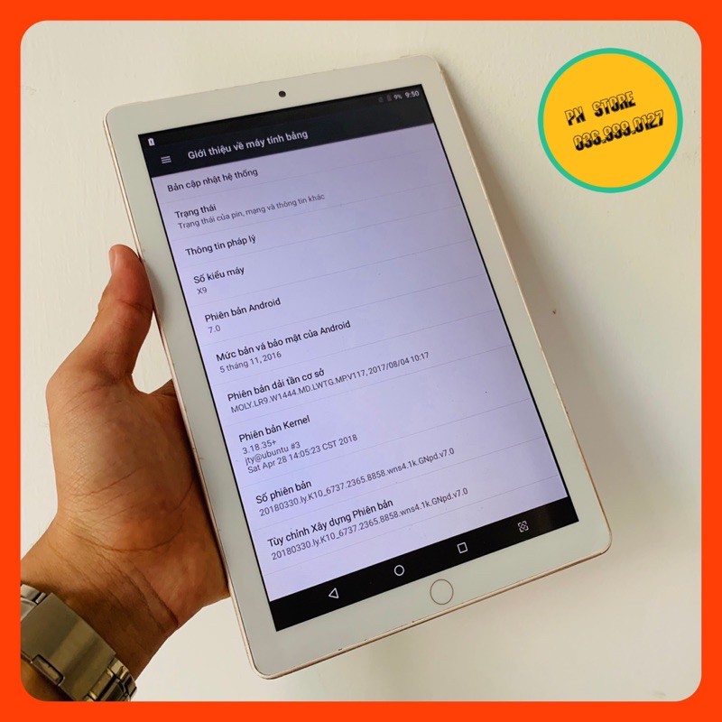 Máy Tính Bảng BLISS X9 4G-LTE