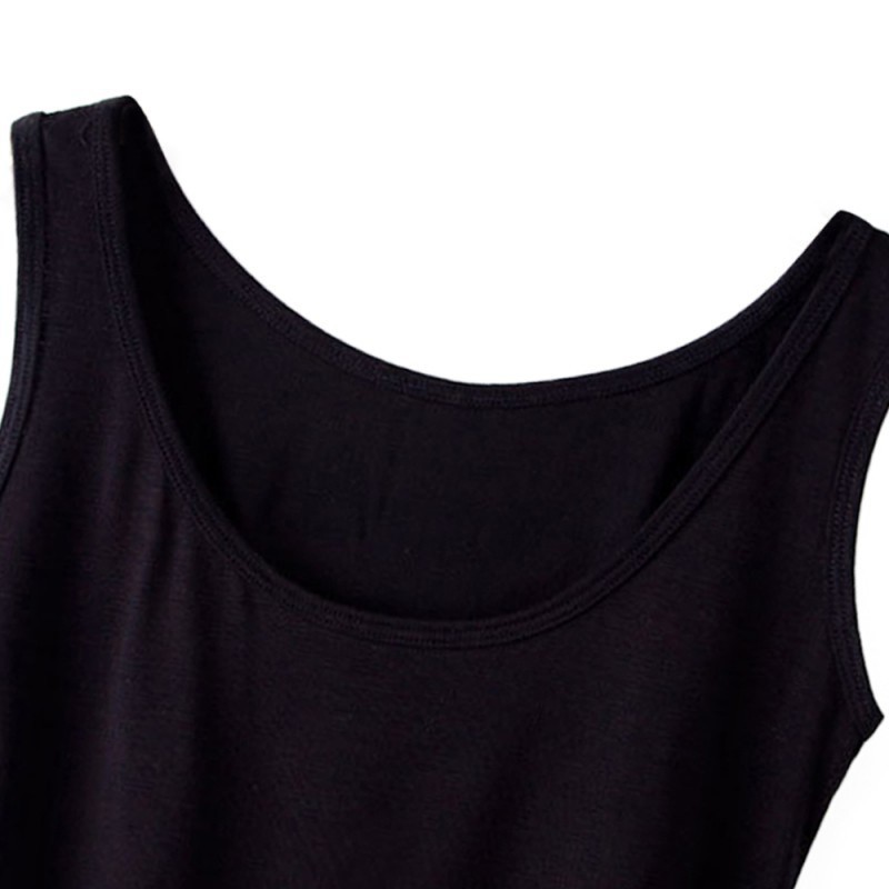 Women Solid Color Slim sleeveless Short Top Female Sport Vest