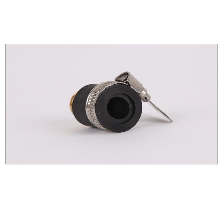 ĐẦU NỐI tại vòi 16mm or 21mm ra bằng đồng ren 21mm NỐI ỐNG 16mm , CÓ KHÓA CỔ DÊ sắt - TH 768