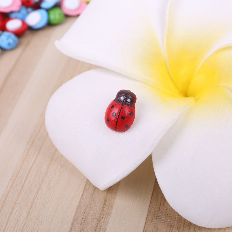 Bộ 100 Con Bọ Cánh Cứng Mini Trang Trí Sân Vườn
