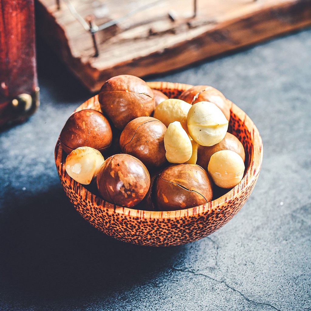 Hạt Macca 500G Nứt Vỏ Tây Nguyên Tăng Cường Sức Khỏe Tim Mạch, Giúp Cải Thiện Sức Khỏe Đường Ruột