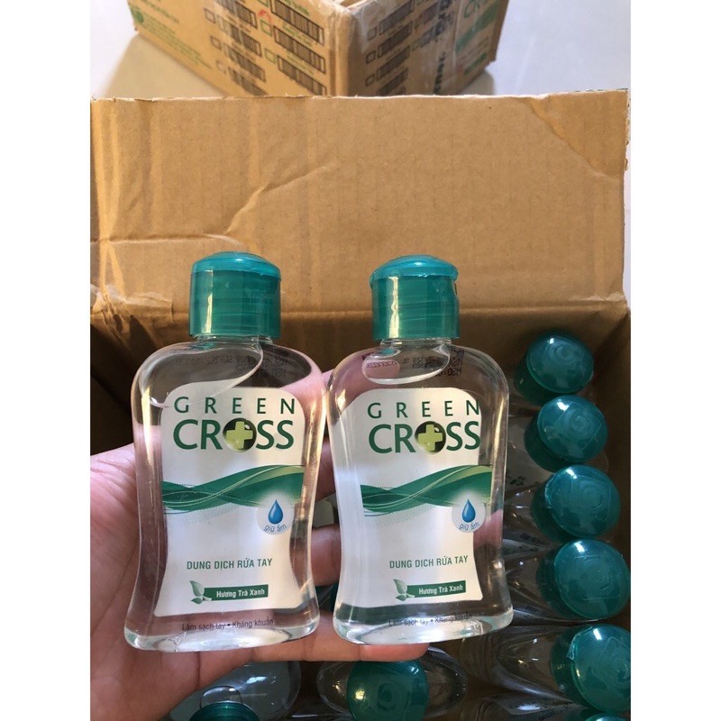 Nước Rửa tay khô diệt khuẩn Greencroos 100ml-[FREE SHIP] TỪ ĐƠN 50K
