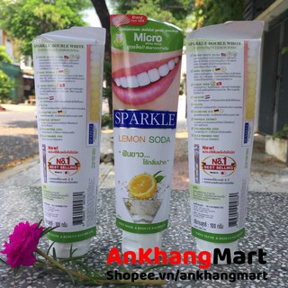 Kem đánh răng trắng sáng Sparkle Lemon-Soda 100g Thái Lan
