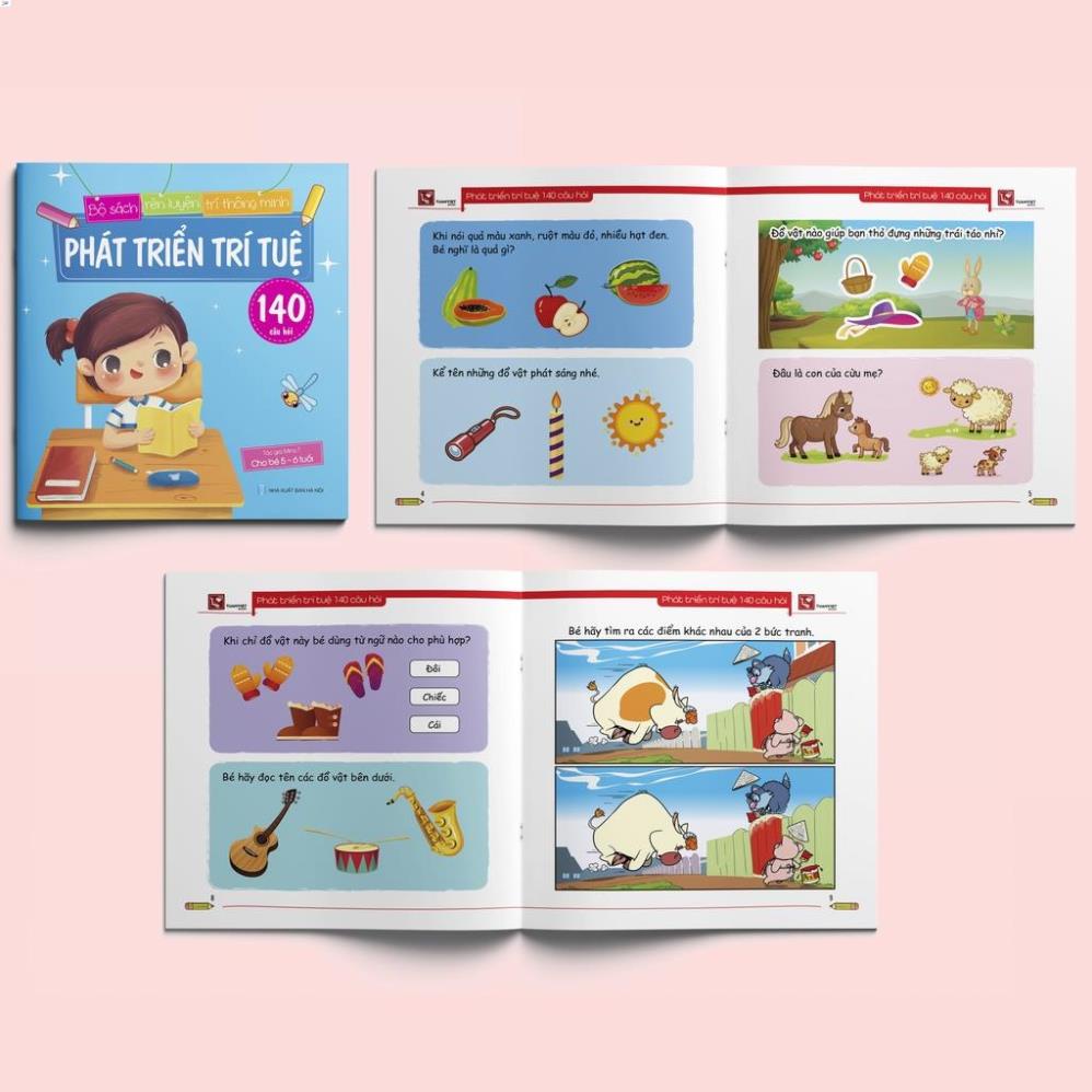 Sách - Phát triển trí tuệ  - Dành cho trẻ 5-6 tuổi .