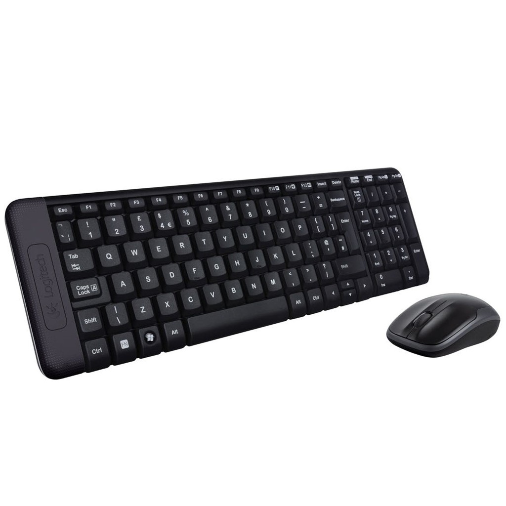 Bộ Chuột và Bàn Phím không dây Logitech MK220