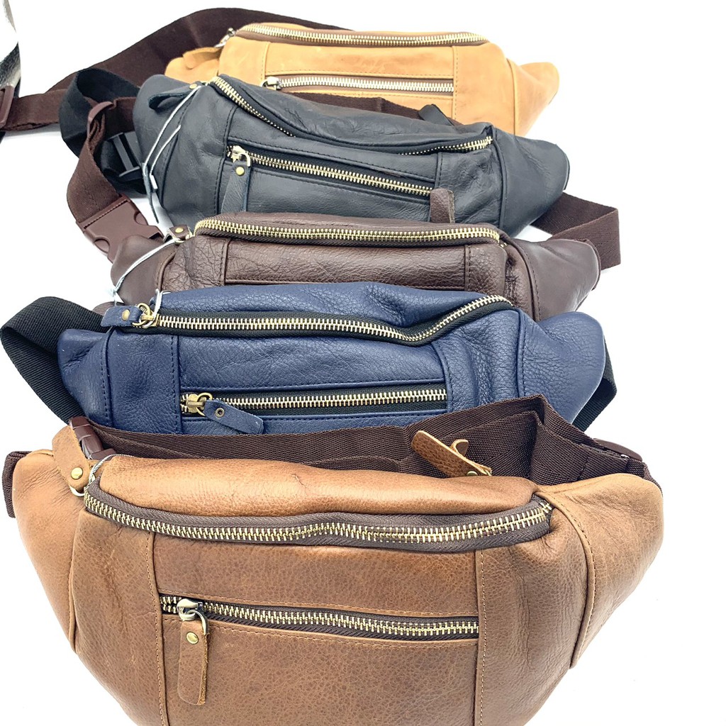 Túi Đeo Chéo Nam Nữ, Túi bao tử da bò thật 100%, Bảo hành 24 tháng King Leather | BigBuy360 - bigbuy360.vn