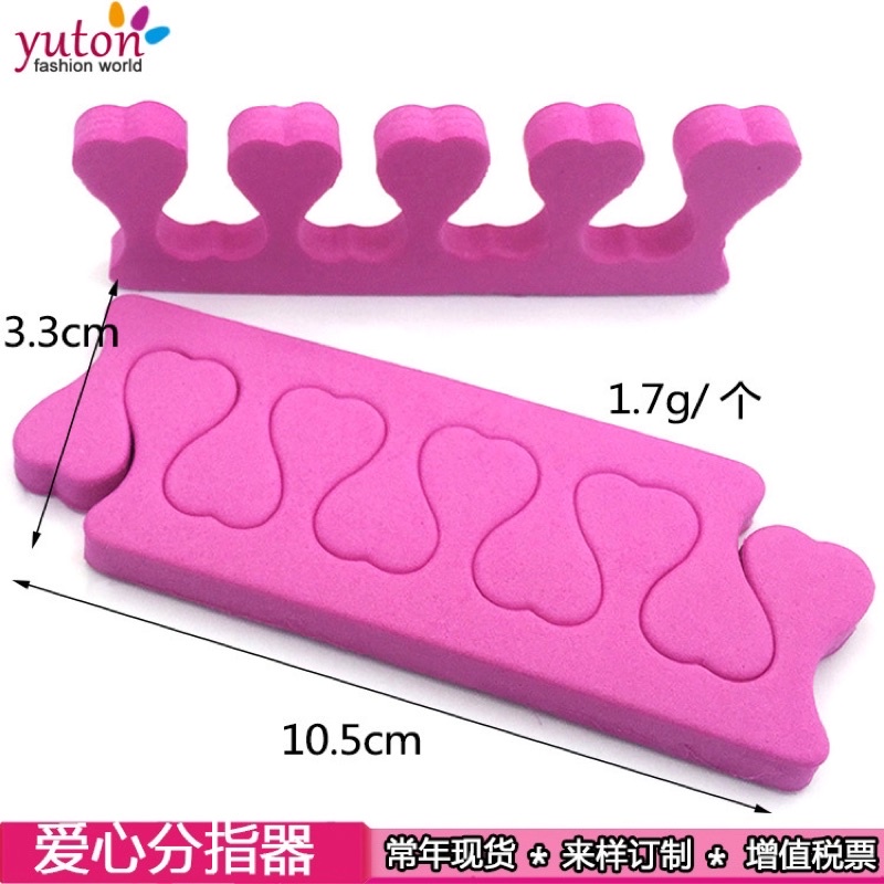 Kẹp tách ngón chân nail, màu ngẫu nhiên ( 1 miếng )
