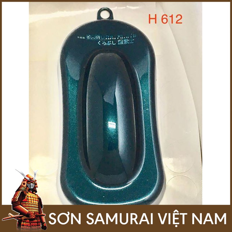 Chai sơn màu xanh nhớt Wave H612