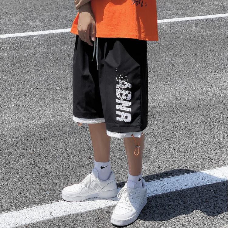 Quần Short Thể Thao Nam Phong Cách Thời Trang Hong Kong