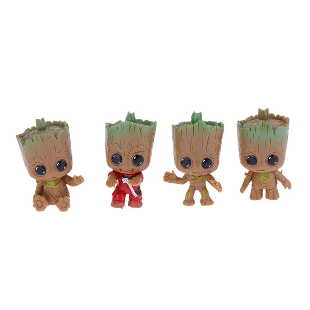 Set 4 mô hình nhân vật người đàn ông trang trí