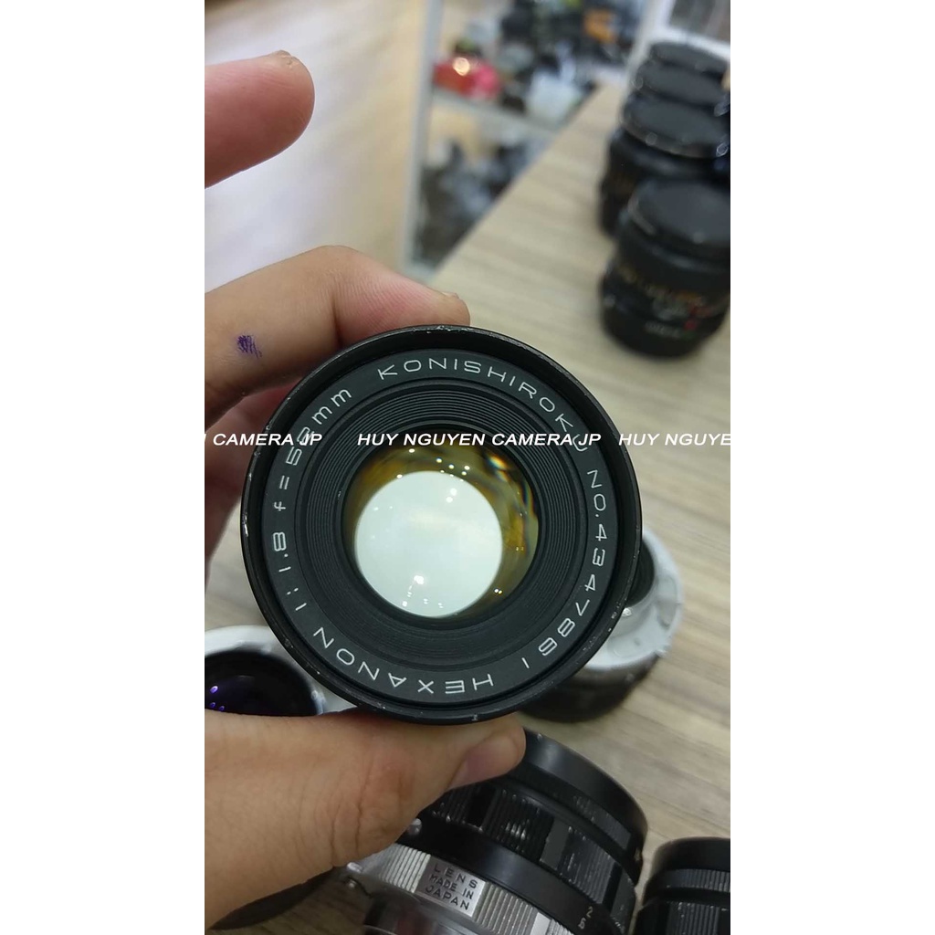ỐNG KÍNH KONICA HEXANON 52 F1.8 NGÀM F