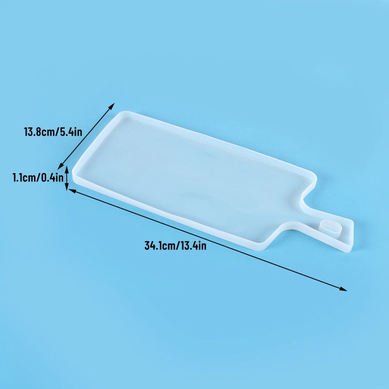 Khuôn Silicone Làm Khay Phục Vụ Hình Chữ Nhật Có Tay Cầm Tiện Dụng