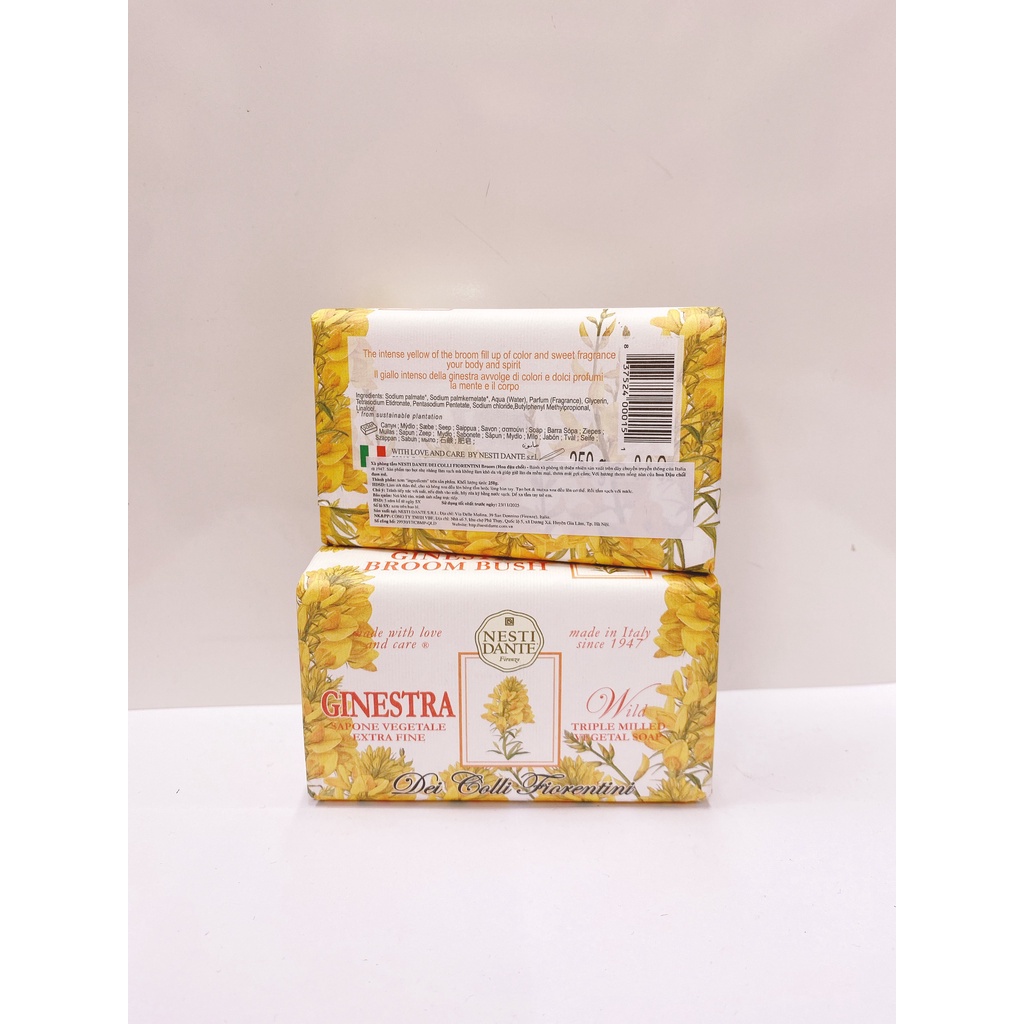 Xà bông tắm nước hoa DANTE 250g đủ hương