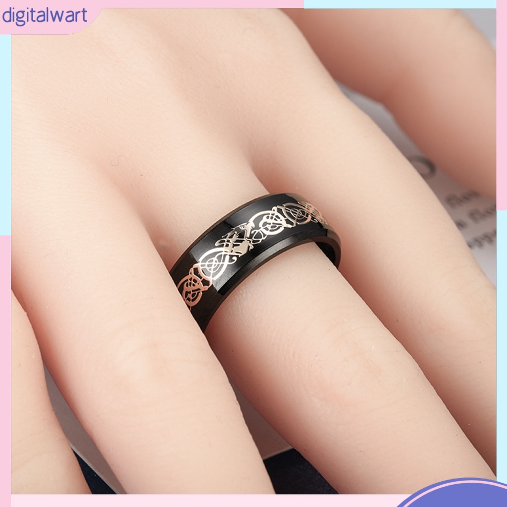 Nhẫn hợp kim dạ quang cá tính cho nam