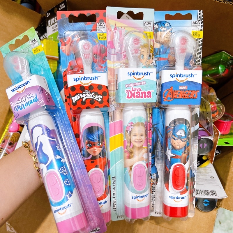 Bàn chải đánh răng cho bé Kids Spinbrush