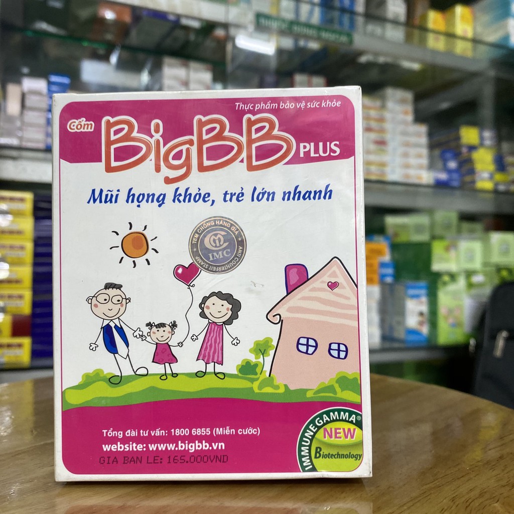 Cốm BigBB Plus – Mũi Họng Khỏe, Trẻ Lớn Nhanh