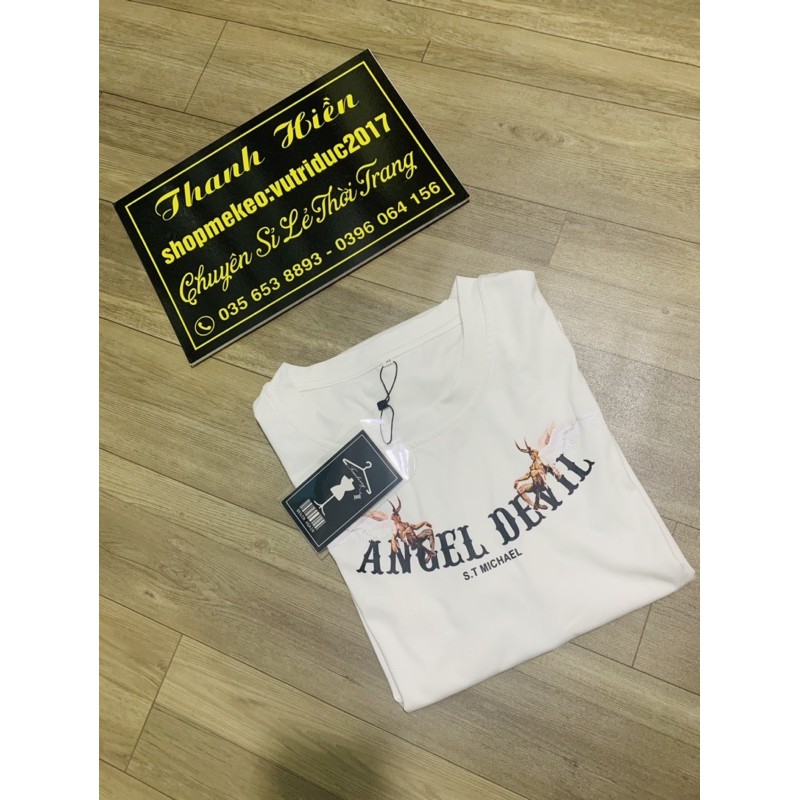 ❤Áo thun nam nữ ANGEL DEVIL siêu hot( Hàng loại 1 video ảnh thật) | BigBuy360 - bigbuy360.vn