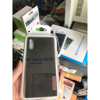 ỐP lưng vải chống bám vân tay cho Sony Experia XR/XZ