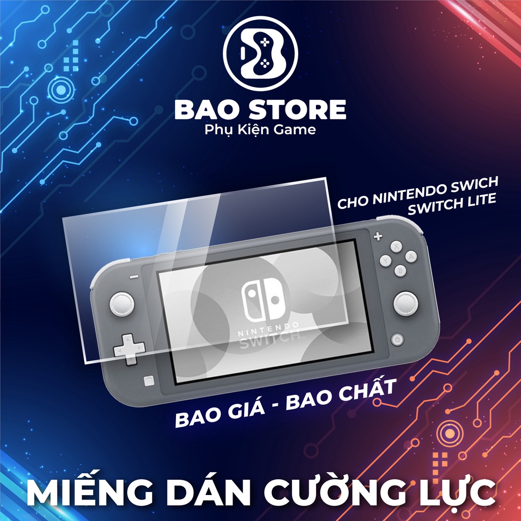 Miếng cường lực màn hình cho Switch lite/Nitendo swich