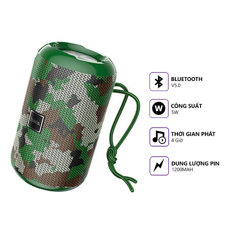 Loa Bluetooth di động thể thao Hoco HC1 - Âm thanh thời thượng.