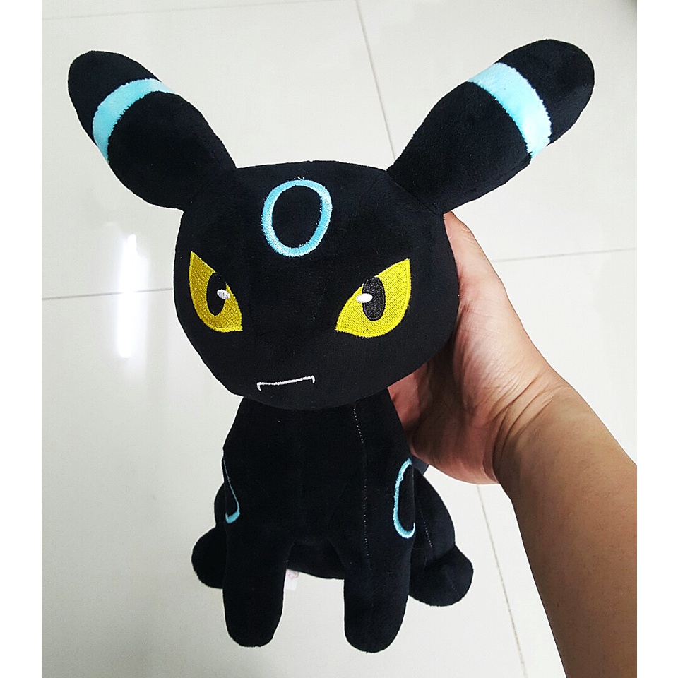 GẤU BÔNG POKEMON EEVEE UMBREON SHINY NGỒI (30 CM)