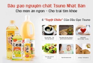 Dầu cám gạo Nhật Bản